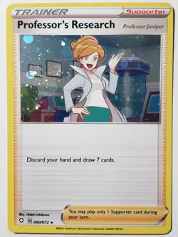 COSMOS HOLO Professor's Research 060/072 NM - Shining Fates Pokemon Card - Image 1