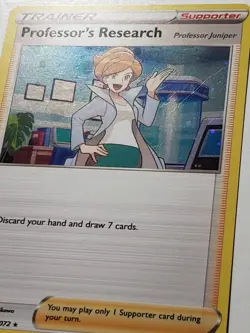 COSMOS HOLO Professor's Research 060/072 NM - Shining Fates Pokemon Card - Image 2