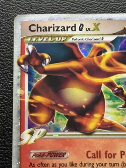 Charizard G LV.X DP45 Black Star Promo 2009 Holo Rare Pokemon Card TCG MP - Image 3