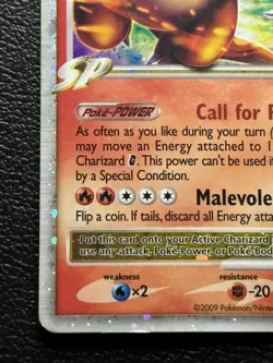 Charizard G LV.X DP45 Black Star Promo 2009 Holo Rare Pokemon Card TCG MP - Image 4