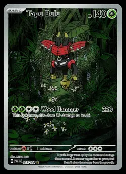 Pokemon Card - Tapu Bulu Shrouded Fable 065/064 Holo Illustration Rare - Image 1