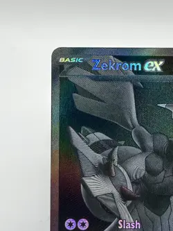 Pokemon Zekrom EX 172/086 Holo BLK EN Basic Card English Lightning - Image 4