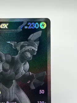 Pokemon Zekrom EX 172/086 Holo BLK EN Basic Card English Lightning - Image 5