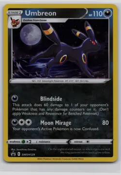 SWSH: Sword & Shield Promo Cards #SWSH129 Umbreon - Image 1