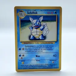 Pokemon TCG Karte - Schillok 42/102 Base Set Deutsch 1995 EXC - Image 1
