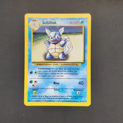 Pokemon TCG Karte - Schillok 42/102 Base Set Deutsch 1995 EXC - Image 2