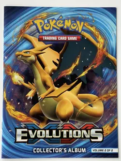 Pokemon Trading Card Game - XY Evolutions Collector’s Album Volume 2/2 FAST SHIP - Image 1