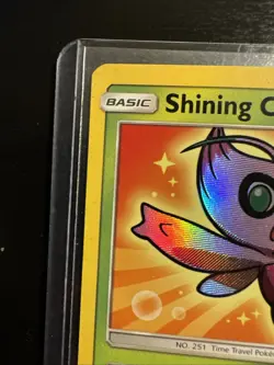 Shining Celebi SM79 Sm Promo Holo Pokemon Card - Image 3