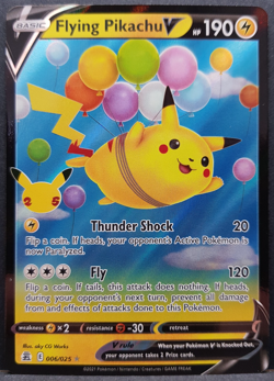 Flying Pikachu V 006/025 Celebrations Pokemon Pokemon Card English Near Mint - Image 1