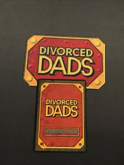 Divorced Dads Court of Chaos Bacon Sandwich - Beast Card HOLO V1 MISPRINT - Image 2