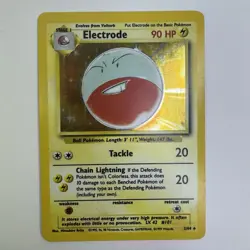 Electrode Holo 2/64 Jungle No Symbol Error 1999 WOTC Pokemon Card LP - Image 1