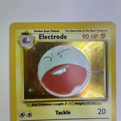 Electrode Holo 2/64 Jungle No Symbol Error 1999 WOTC Pokemon Card LP - Image 2