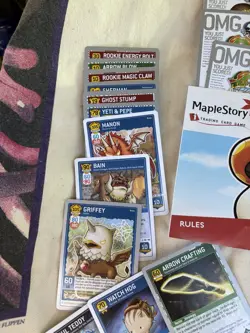 Maple Story 60+ Cards 2008 Trading Card Game - Image 2