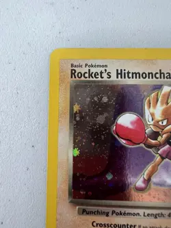 Rocket’s Hitmonchan TCG Pokemon Card 11/132 - Image 5