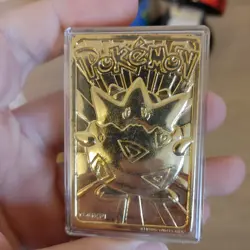 1999 Vintage Pokemon Burger King 23k Gold Card Set 5/6 Charizard Mewtwo Pikachu - Image 3
