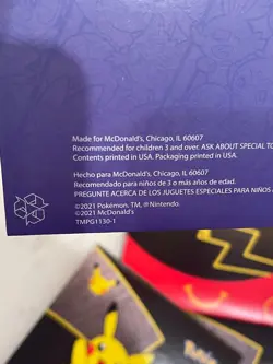 Pokemon McDonald’s 2021 Happy Meal Cards Lot of 40 Sealed Packs Pikachu - Image 2