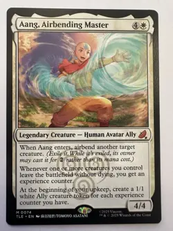 Aang, Airbending Master Avatar: The Last Airbender: Eternal-Legal Regular NM 074 - Image 1