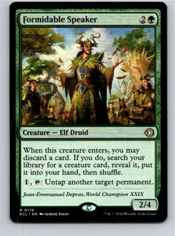Magic the Gathering Formidable Speaker Lorwyn Eclipsed MTG Free Shipping! - Image 1