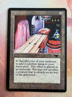 Ashnod's Altar - Antiquities - Moderate Play MP - MTG: Magic the Gathering - Image 1