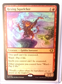 2026 MTG Hexing Squelcher Lorwyn Eclipsed Foil Near Mint!!! - Image 1