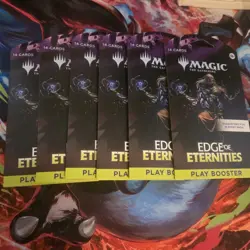 6x Magic The Gathering: Edge Of Eternities - Play Boosters - Lot - Sealed - Image 1