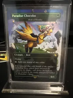 Paradise Chocobo - Birds of Paradise (Borderless) Commander: Final Fantasy Foil - Image 1