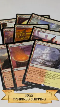 Magic The Gathering: Commander Staples Boros Land Lot - Image 1