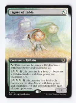 Figure of Fable (Extended Art) 0372 (R) MTG Lorwyn Eclipsed (ECL) - Image 1