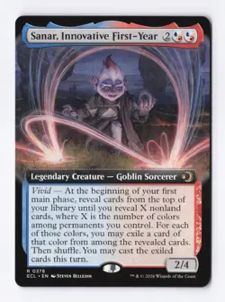 Sanar, Innovative First-Year (Extended Art) 0378 (R) MTG Lorwyn Eclipsed (ECL) - Image 1