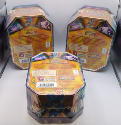 Pokemon TCG V Forces Tin Galarian Slowbro V/Lucario V/Mew V SET - Image 2