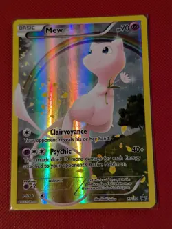 Pokemon TCG - Mew - XY110 Full Art Mythical Collection - Black Star Promo - Image 1