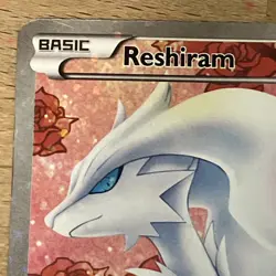 Pokemon TCG Reshiram RC22/RC25 Full Art Legendary Treasures Moderately PLAYED MP - Image 2