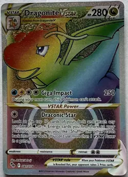 Dragonite VSTAR (Secret) 081/078 Pokemon GO Holo - Image 1