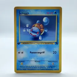 Pokemon TCG Karte - Schillok 42/102 Team Rocket Deutsch 1995 EXC+ - Image 1
