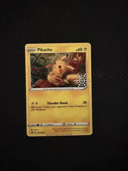 ❄Pokemon TCG Pikachu Promo SHSW153 Holiday Advent Calendar NM - Image 1