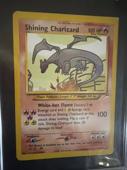 2002 Pokemon Neo Destiny Shining Charizard Sgc 4 - Image 2