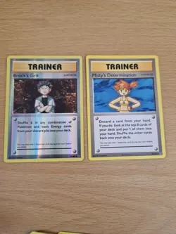 Pokemon TCG XY Evolutions Brock's Grit Reverse holo & Misty's determination - Image 1
