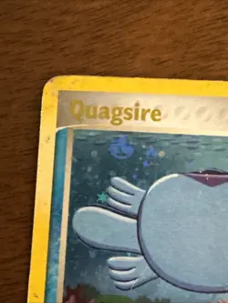 Pokemon TCG Quagsire 26/109 Holo Rare EX Team Rocket Returns Stamped 2004 - Image 3