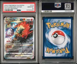 Charizard VSTAR: 2022 POKEMON CHINESE SWORD & SHIELD UNIVERSE #212 - PSA 10 - Image 1