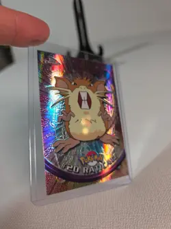 2000 TOPPS CHROME POKEMON T.V. SPECTRA #20 RATICATE - Image 2