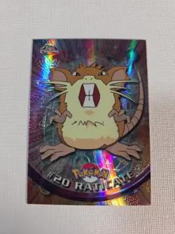 2000 TOPPS CHROME POKEMON T.V. SPECTRA #20 RATICATE - Image 3