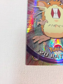 2000 TOPPS CHROME POKEMON T.V. SPECTRA #20 RATICATE - Image 4