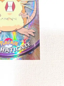 2000 TOPPS CHROME POKEMON T.V. SPECTRA #20 RATICATE - Image 5