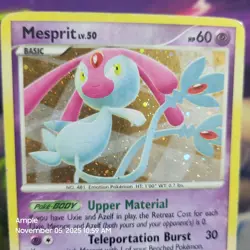 Mesprit LV. 50 - Pokemon Mysterious Treasures 14/123 Holo Rare - Image 2