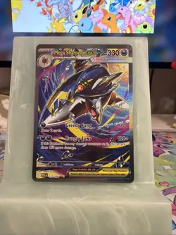 Mega Sharpedo ex 2025 Pokemon TCG #127/094 ME02 Phantasmal Flames SIR Holo - Image 1