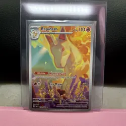 Rapidash 189/182 Destined Rivals M/NM Holo FULL ART 2025 POKEMON TCG POKEMON TCG - Image 1