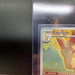 Rapidash 189/182 Destined Rivals M/NM Holo FULL ART 2025 POKEMON TCG POKEMON TCG - Image 3