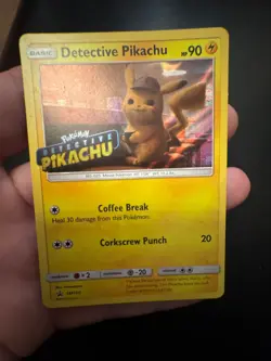 DETECTIVE PIKACHU STAMPED PROMO SM190 - POKEMON - Image 1