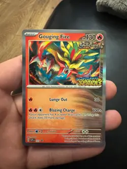 GOUGING FIRE - SURGING SPARKS STAMPED PROMO 151 - POKEMON - Image 1