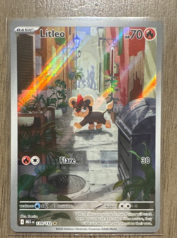 Pokemon 2025 Mega Evolution Litleo 139/132 Illustration Rare Near Mint - Image 1